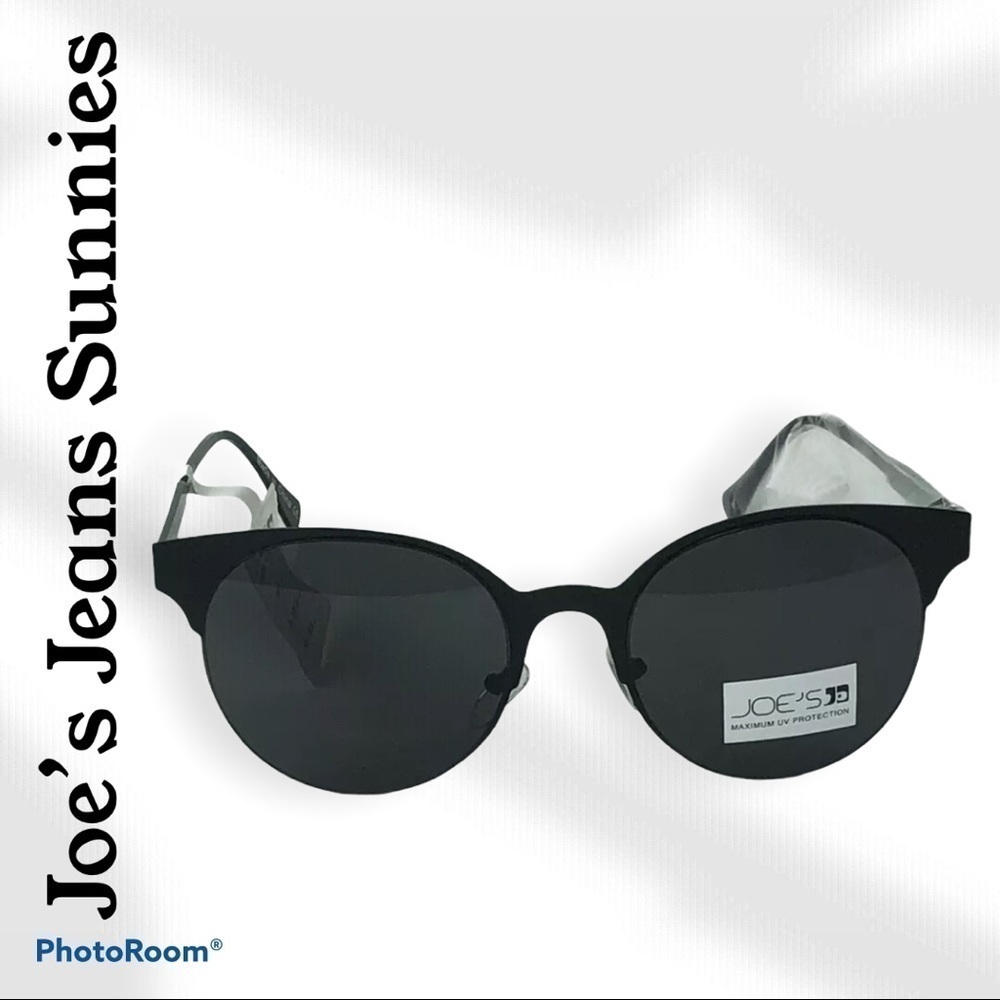 Joe’s JEANS sunglasses Satin Black Cat Eye sunnies